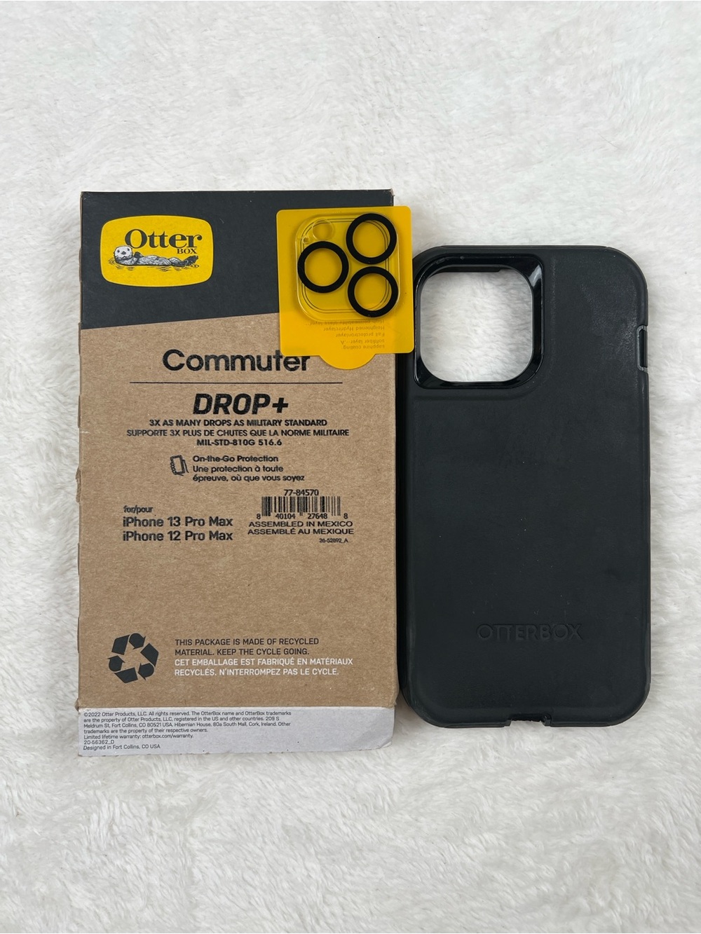 OtterBox Commuter Black Case iPhone 13 Pro Max / 12 Pro Max